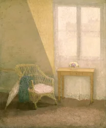 Kout umělcova pokoje, Paříž, kolem roku 1907-09